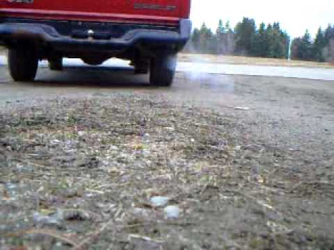 New Flowtech Raptor Muffler On '96 S10 2.2