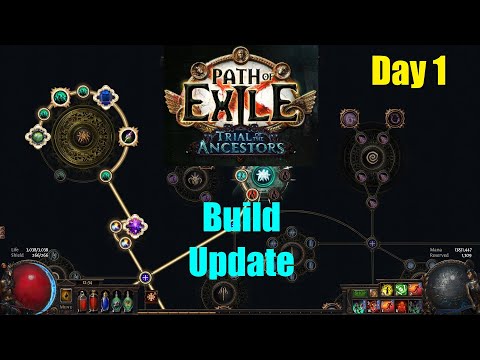 [Path of Exile 3.22] Ancestor League Day 1 Build Diary for Minion Necromancer - 1174