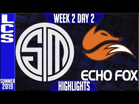 TSM vs FOX Highlights | LCS Summer 2019 Week 2 Day 2 | Team Solomid vs Echo Fox