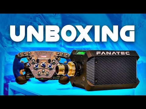 MY NEW WHEEL - Fanatec F1 Wheel DD1 Unboxing