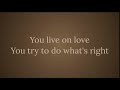 “Lance’s Song” by Zac Brown Band | Lyrics