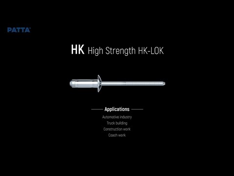 Rebite de Fixação de Alta Resistência HK-Lok HK