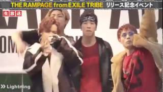 THE RAMPAGE from EXILE TRIBE ラゾーナ川崎 リリース記念ライブ