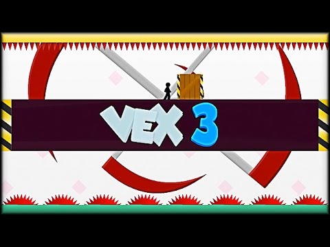 フリーランニングの棒人間ゲーム：VEX3 ｜ 無料ブラウザゲーム｜アクションゲームの庵