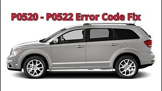 How To Replace Oil Pressure Sensor Without Removing Upper Intake And Fix Code P0520 - P0522