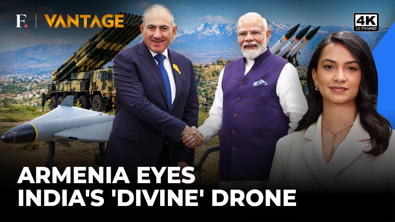 Armenia Picks India's Kamikaze Drone As Defence Ties Deepen; NATO Ally's Surprise Move | Vantage |4K