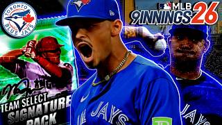 MLB 9 Innings 26 - UNIQUE BLUE JAYS PITCHER SIGNATURE CARDS!!!