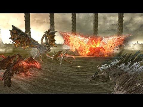 The LEGENDARY Battle Royale of All Dragons - Elden Ring Shadow of the Erdtree DLC Epic Battle