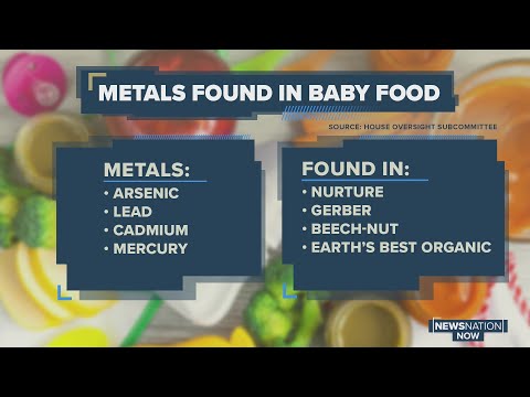 High levels of toxic heavy metals found in some baby food: report