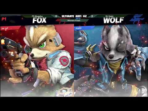 ARFI #2 [Winner's Finals] - PS | Megafox (Fox) vs SU | Hakii (Wolf)