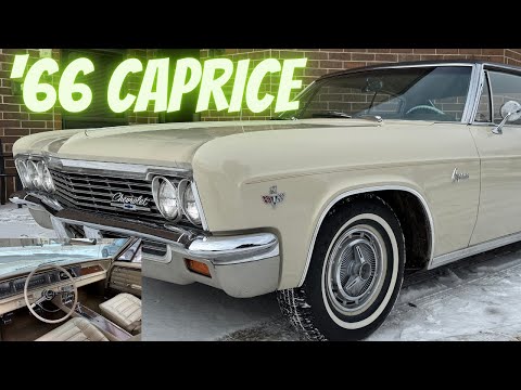 Chevrolet Caprice, Baujahr 1966 – 22.600 Originalmeilen – Originale Schalensitze und Mittelkonsole