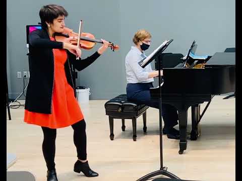 Violin Sample: Mendelssohn Concerto in E minor, mov 3, Angelica Salazar