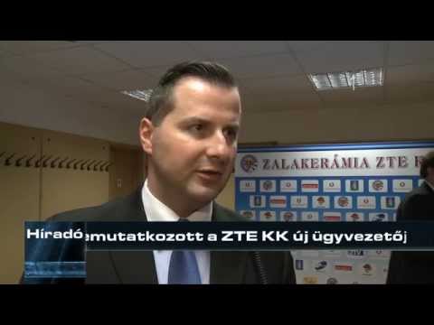 Bemutatkozott a ZTE KK új ügyvezetője