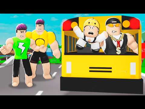 O PRIMEIRO DIA DE AULA do DAVZINHO no BROOKHAVEN *Ele sobreviveu?