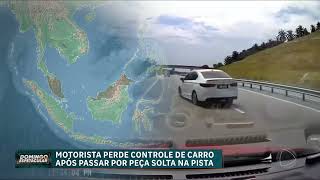 'Quase Morri': Erro em calibragem de pneu provoca explosão numa oficina de pneus