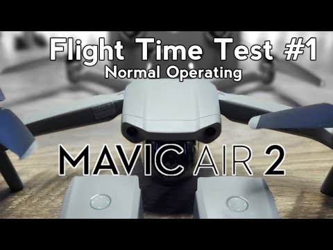 Dji Mavic Air 2 Flight Time Test #1 Normal Operations