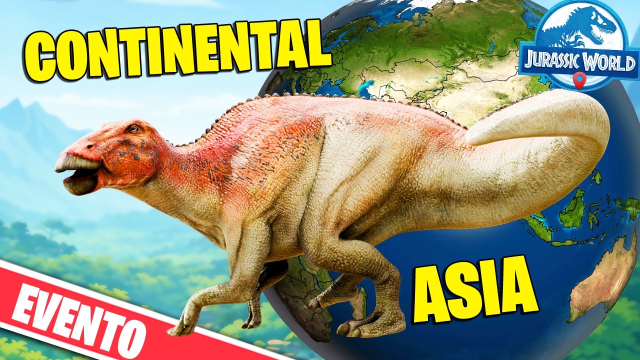 SHANTUNGOSAURUS EN DESAFIO Y EVENTO EXCLUSIVOS CONTINENTALES Jurassic World Alive