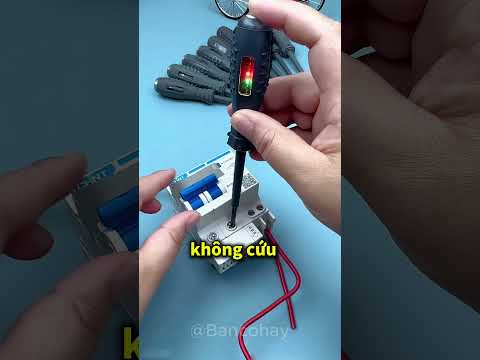 Nhìn màu dây điện: Cách nhanh nhất để... tắt điện!#shorts