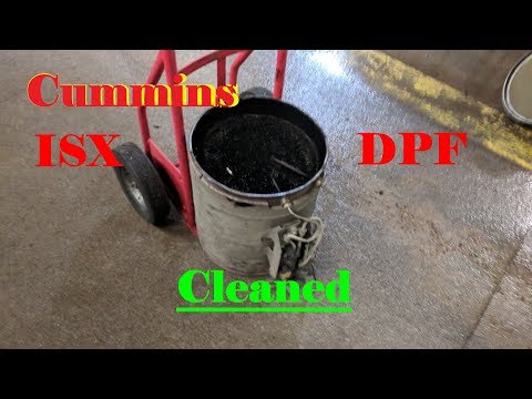 Cleaning Yet Another Cummins DPF