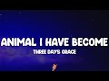 Three Days Grace Animal I Have Become Lyrics
