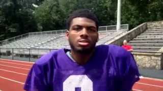 Preseason Interview With Senior Running Back Devante Jones