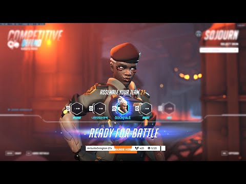 GALE TOP 500 SOJOURN GAMEPLAY - 39 ELIMS OVERWATCH 2 TOP 500 SEASON 9
