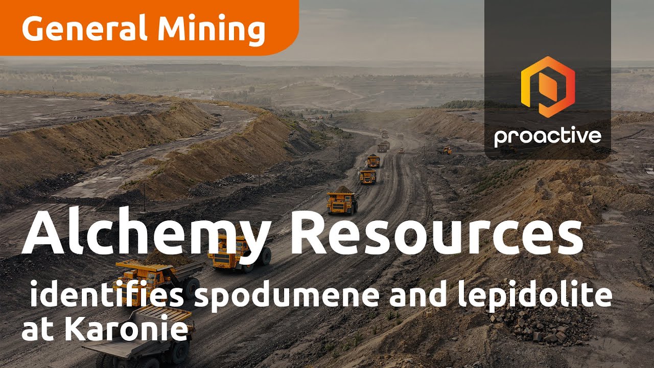 Alchemy Resources identifies spodumene and lepidolite at Karonie