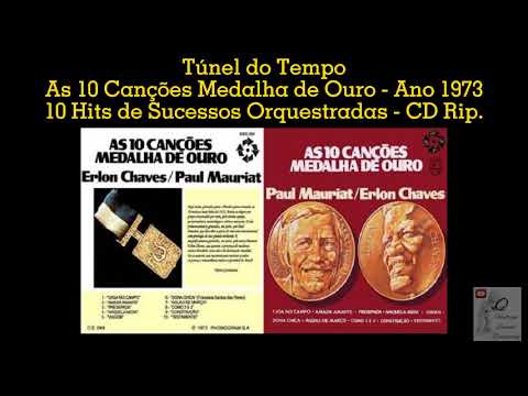 As 10 Canções Medalha de Ouro - Ano 1973 - 10 Hits de Sucessos Orquestradas - CD Rip.