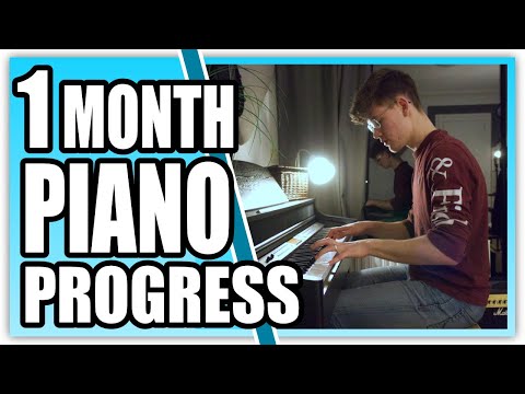 1 Month Piano Progress