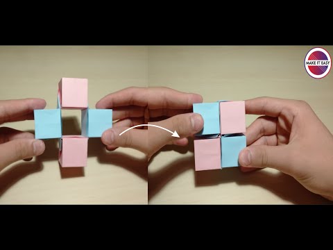 Origami Moving Cubes (Ezz Eldin Hisham)