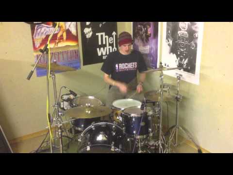 Drum Lesson #103 - Solid 8th Note Beats/Fills - Beginners