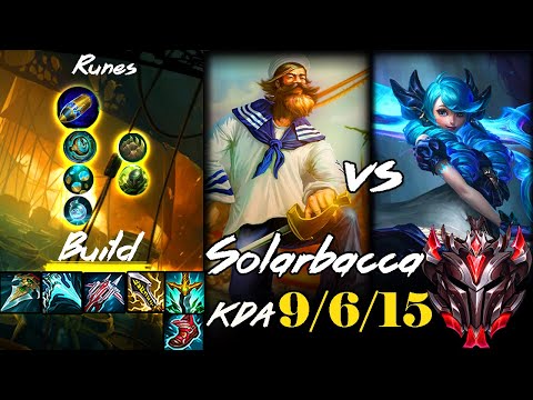 [ Solarbacca ] Gangplank vs Gwen Top -  Preseason 12 - Grandmaster 860 LP
