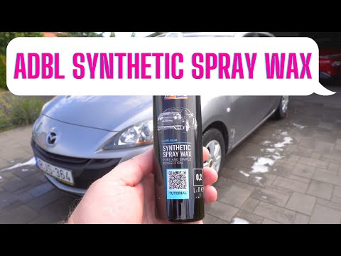 ADBL Synthetic Spray Wax test