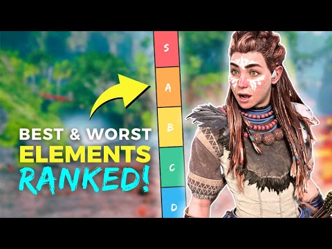 EVERY Element in Horizon Forbidden West RANKED! Which is BEST?