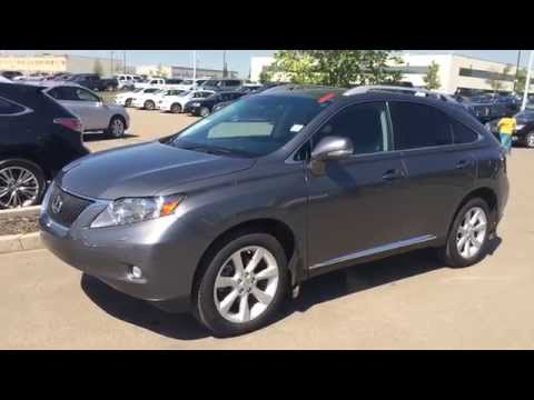 Lexus Certified Pre Owned 2012 RX 350 AWD - Grey on Black - Touring Review - Drayton Valley, AB