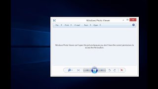 Solved: Windows photo viewer can