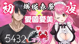 【#蟻蟹】初めての夜…何も起こらないはずもなく…【蟻蟹コラボ‡01】