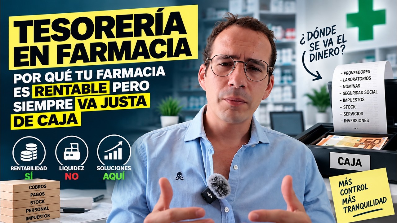 Beneficio contable vs Caja real: el secreto de la tesorería en la farmacia