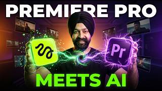 NEW AI Plugin for Adobe Premiere 🤩 AI + Real Footage 🔥  #ai #premiere #higgsfield