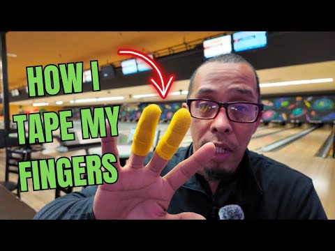 How I Tape My Fingers In Bowling