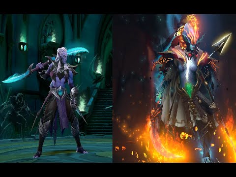 dota 2 phantom assasin's persona vs arcana+immortal set