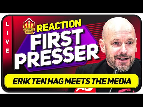 TEN HAG's First PRESS CONFERENCE as Manchester United Manager!