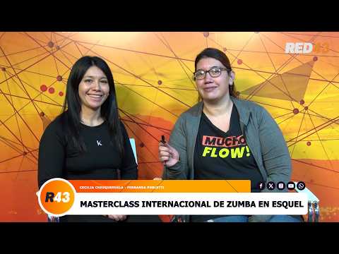 MASTERCLASS INTERNACIONAL DE ZUMBA EN ESQUEL