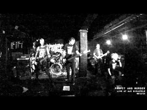 Profit and Murder - Crusade Of The Rich (live at AJZ Bielefeld 08/11/13)