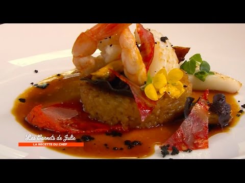 Recipe: Thierry Marx's Finger Paella - Julie's Notebooks - Paella on the menu!