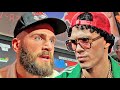 DAVID BENAVIDEZ & CALEB PLANT FIERY WAR OF WORDS AFTER HEATED FIRST FACE OFF