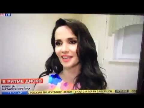 Natalia Oreiro . Entrevista en Super Discoteca  de los '90 (Rusia - 21.11.2015)