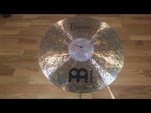Meinl B20RBR 20" Byzance Dark Raw Bell Ride Cymbal Video Demo