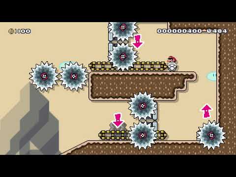 Dry Bones Canyon by Jacobadia 🍄 Super Mario Maker 2 🍄 No Commentary aar
