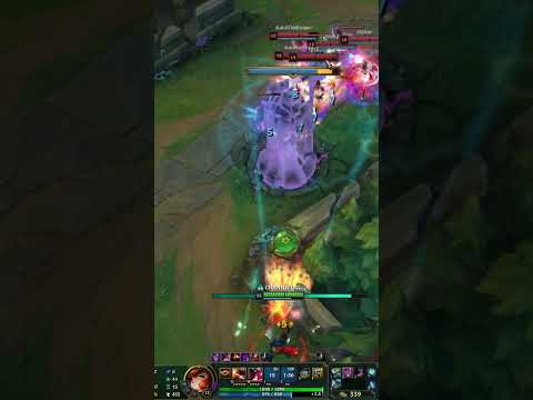 Miss Fortune Big Ultimate to Stop Push #shorts
